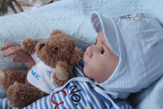 Малышок кукла-реборн Элины Кудрявцевой