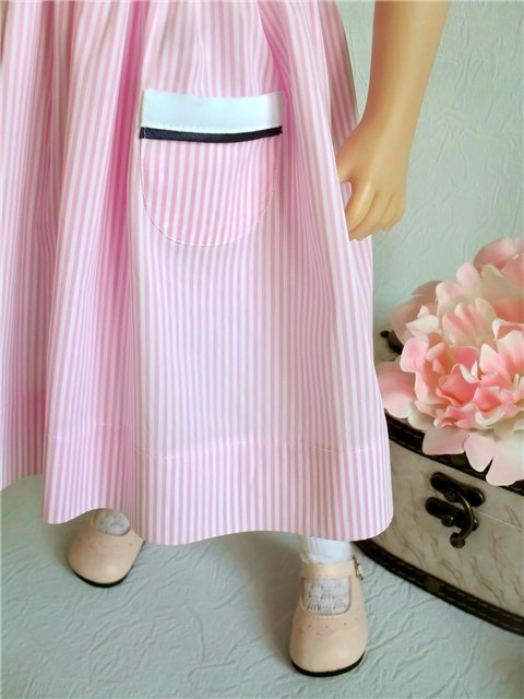 "Кто может быть тебя прелестней?!" Джейми и платье "Голубка". Куклы Maru & friends