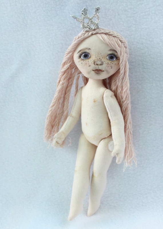 Моя Принцесса. Текстильная кукла (фото 3)