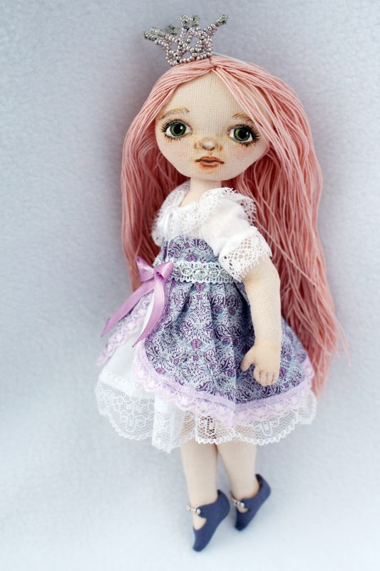 Мои принцессы. Текстильные куклы (фото 7)