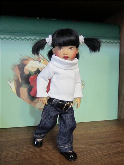 Осенняя прогулка. Куколка Helen Kish Zsu Zse (фото 3)