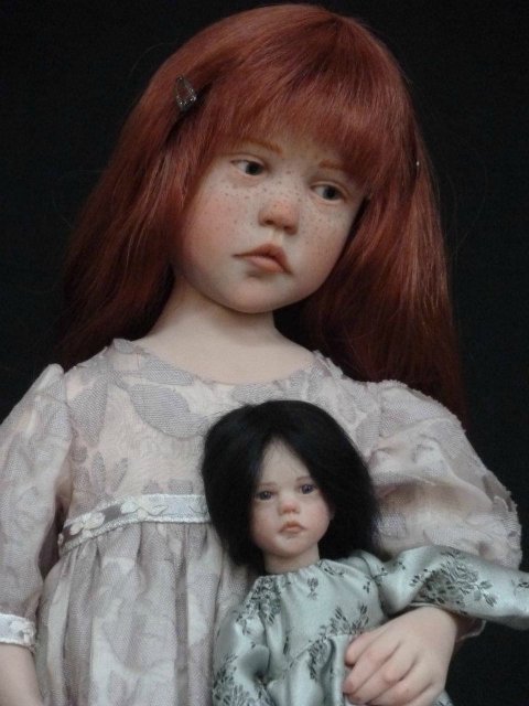 Авторские куклы Лауренс Руе, Laurence Ruet dolls. Творчество талантливого мастера из Франции (фото 8)