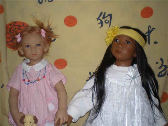 Паулина и Пачита. Куклы Annette Himstedt (фото 7)