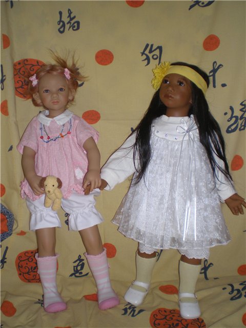 Паулина и Пачита. Куклы Annette Himstedt (фото 6)