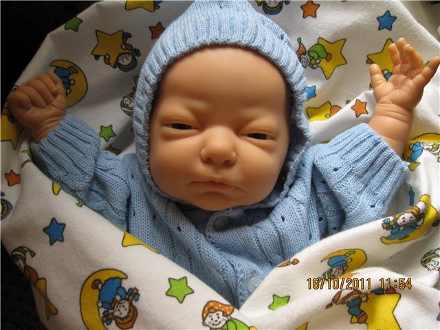Мальчик - Сашенька — Куклы Berenguer (Беренджер): пупсы La Newborn (фото 8)