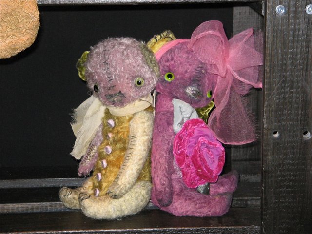 Медведи и их друзья на выставке "Искусство куклы" 2011