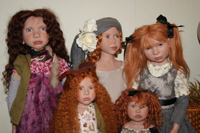 Рыжики Звергназе. Коллекционные куклы