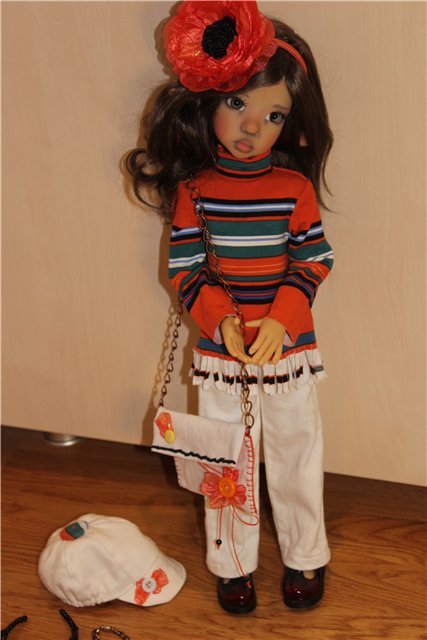 Кукольный комплект с осенними красками (фото 9)