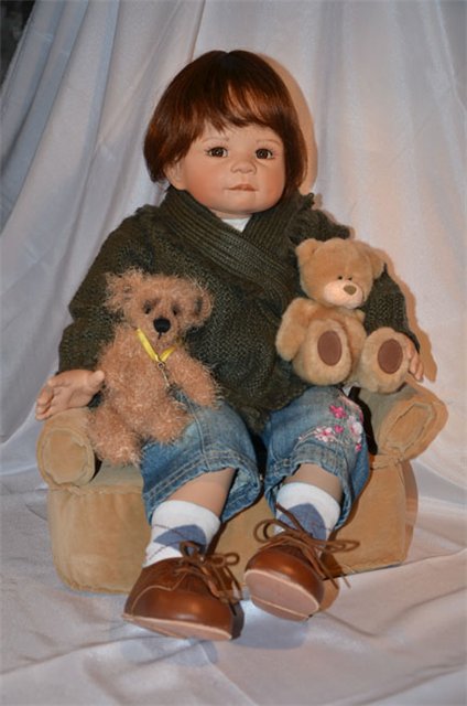 Мои четыре повода для улыбки... Часть коллекции кукол (фото 4)