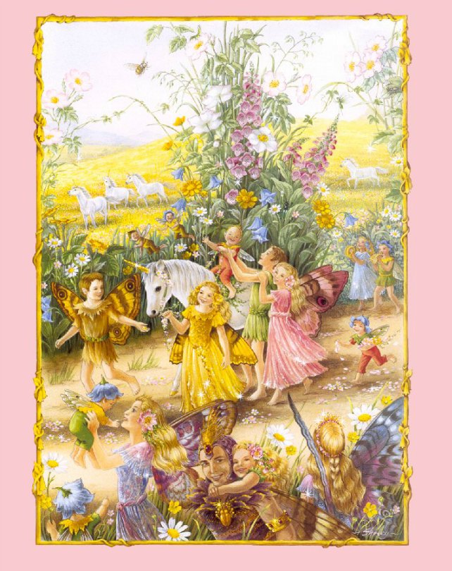 Мир эльфов и фей от Ширли Барбер (SHIRLEY BARBER)