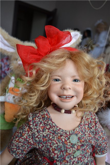 Солнышко в фарфоре! Аннушка от Heidi Plusczok