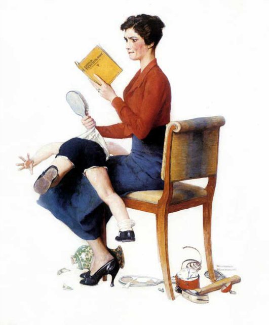 Марк Твен американской живописи. Лиричная и живая старая Америка Нормана Роквелла