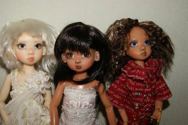 Мои малышки тиники - загорелые и беляночки от Kaye Wiggs и Sofi Lou