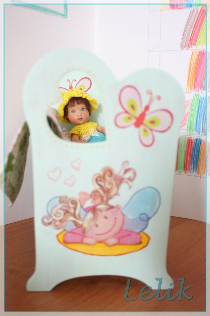 Кроватка для малышки, в масштабе 1:6 | Бэйбики Кроватка для малышки, в масштабе 1:6 (фото 8)