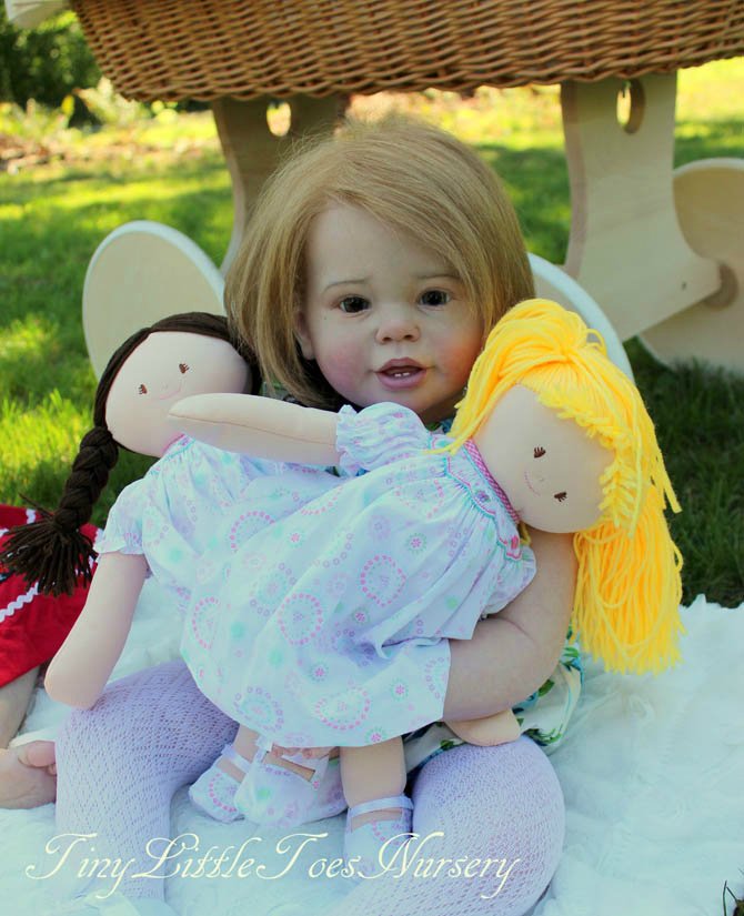 Новый молд куклы реборн Кейти Мери от Энн Тиммерман