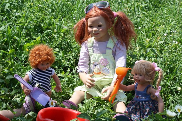 Лето на даче! Margie и Lenka от Annette Himstedt (фото 3)