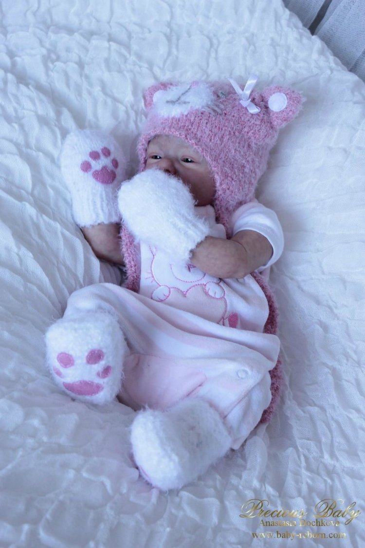 Мой маленький котёнок! Кукла реборн Анастасии Бочковой