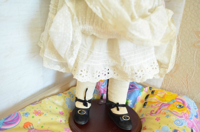 Моя "столетняя девочка" антикварная кукла (фото 6)