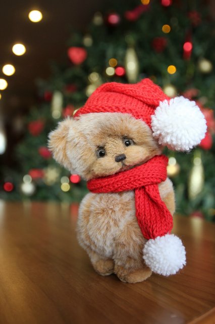 С Наступающим Новым Годом! Авторский мишка Лены Белобородовой (фото 6)