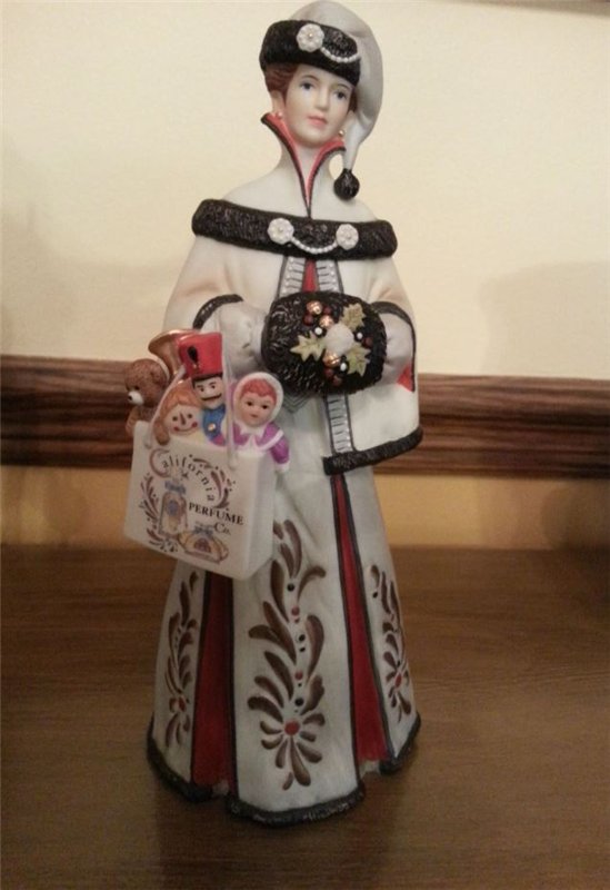 ...История небольшой статуэтки... Миссис Элби или Mrs. Persus Foster Eames (P.F.E.) Albee