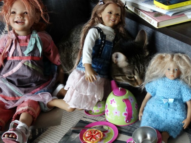 Что мне снег, что мне зной. Кукла Annette Himstedt