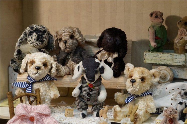 Картинки с выставки кукол на Тишинке. Moscow Fair 2015. Всем любителям Тедди посвящается