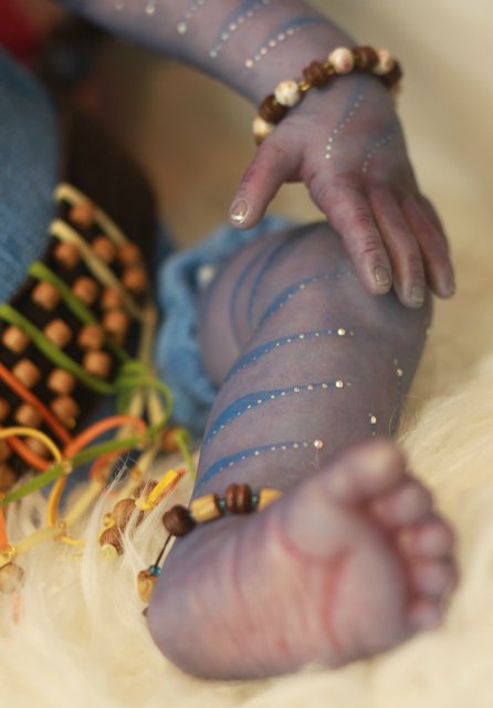 Пахтона(Алиса) аватарёнок, кукла реборн Элины Кудрявцевой