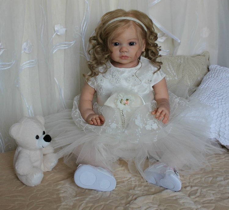 Вероника - моя маленькая принцесса! Кукла реборн Шепелевой Людмилы (фото 4)