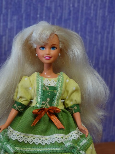 Вторая половина моей коллекции кукол Барби