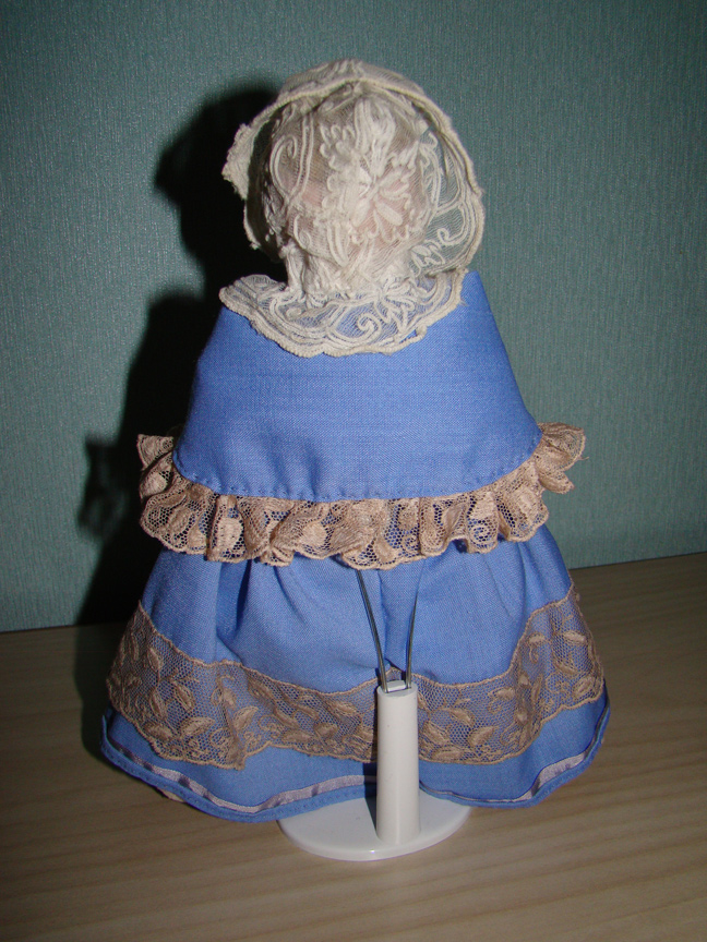 Антикварная карманная кукла Bähr & Pröschild на французском модном теле