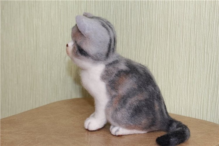 Котик Дени. Авторская игрушка Анны Ястрежембовской (фото 8)