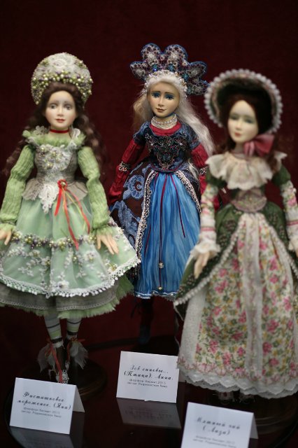 Великолепие выставки "Искусство Куклы" 11 декабря 2015 г