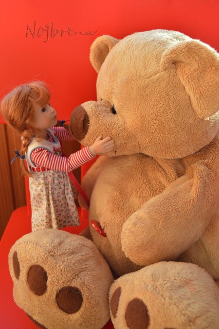 Плюшка и мишка. Кэнди от Heidi Plusczok (фото 3)