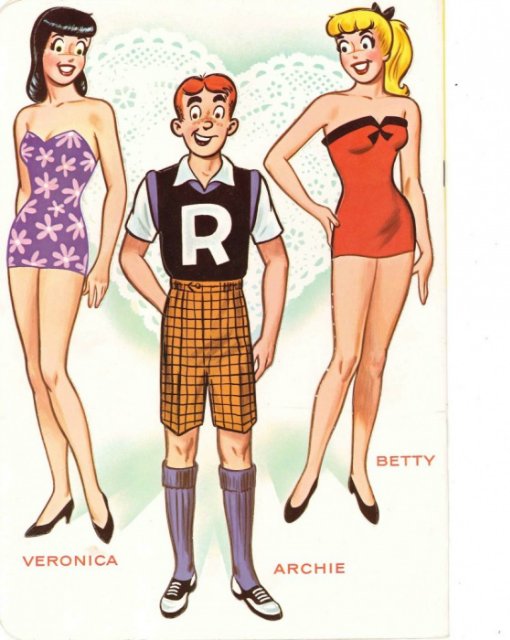 Бумажные куклы для вырезания моего детства