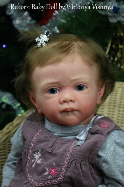 Настенька из сказки Морозко! Куколка реборн Виктории Вишни
