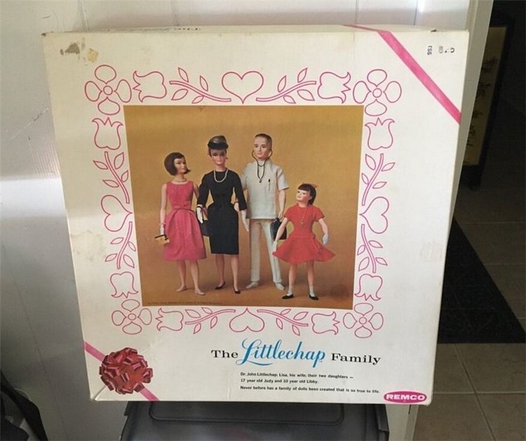 Куклосемья из 60х. Littlechap от фирмы Remco