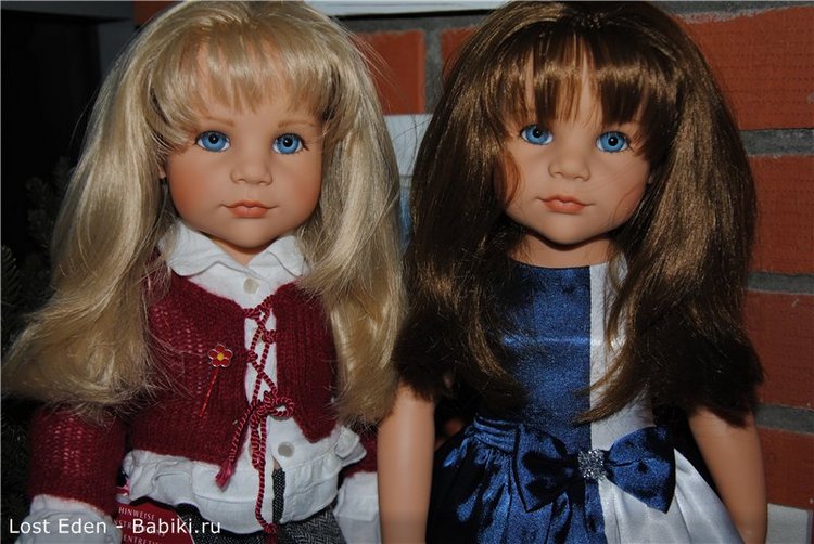 Девочка с глазами цвета неба. Редкая красавица Frania 2003 от Gotz