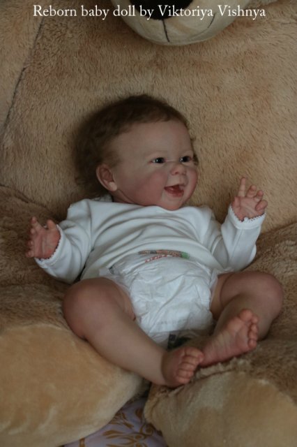 Мейзи... Куколка Реборн Виктории Вишни (фото 8)