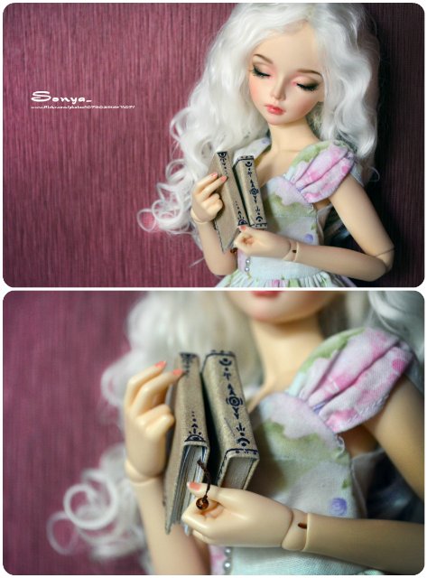 Книжечки, сандалии и цветочные украшения для Бонни (фото 5)