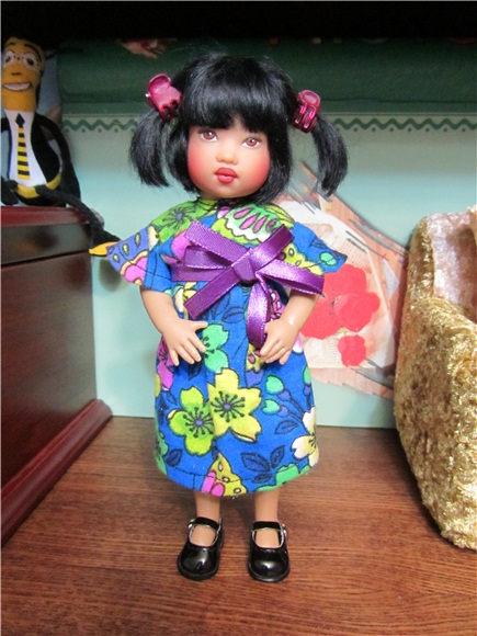 Синее утро. Helen Kish Zsu Zse Japanesque Doll (фото 7)