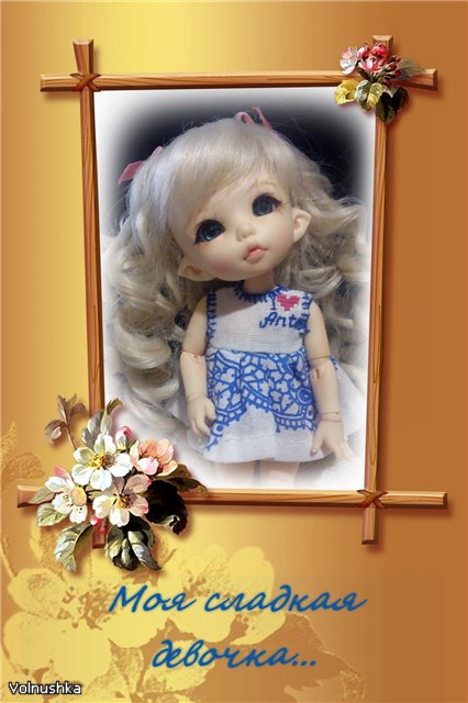 Умильно-красивые фотографии-открытки Манюни (PukiFee Ante)