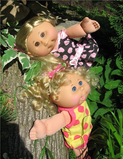 Выходной на природе — Куклы Cabbage Patch Kids (Капустки): винтаж 80