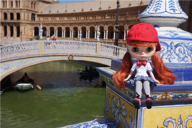 Испанский калейдоскоп. Часть 3. Севилья. Встреча любителей Blythe. Мадлен больше не одна