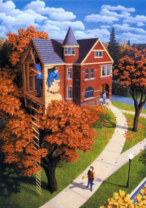 "Магический реализм" от Роба Гонсалвеса (Rob Gonsalves)