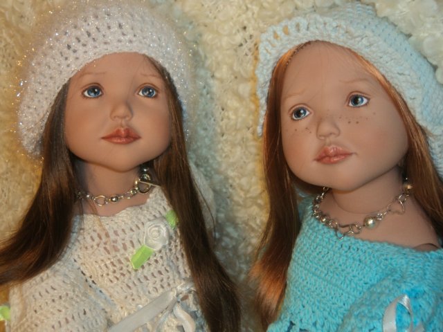 Мои игровые куколки Tania и Katelin от Zwergnase