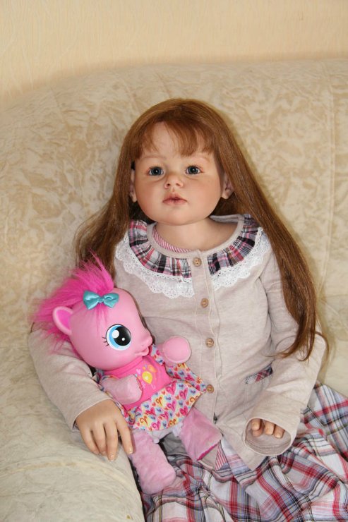 Девочка Эвелина — Куклы Реборн (Reborn): работы мастеров