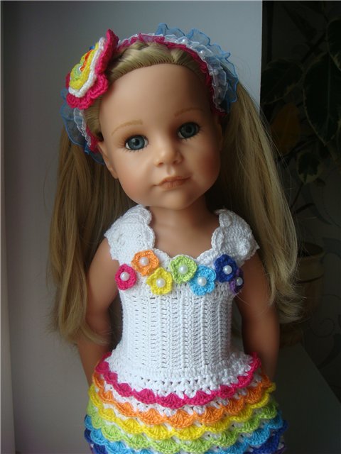 Дефиле моих девчонок или одежда для кукол Gotz своими руками (фото 10)