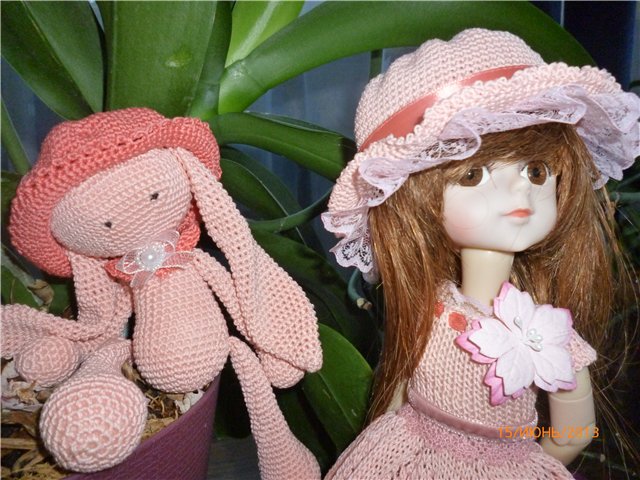 Новый образ платья. Одежда для кукол БЖД своими руками (фото 9)