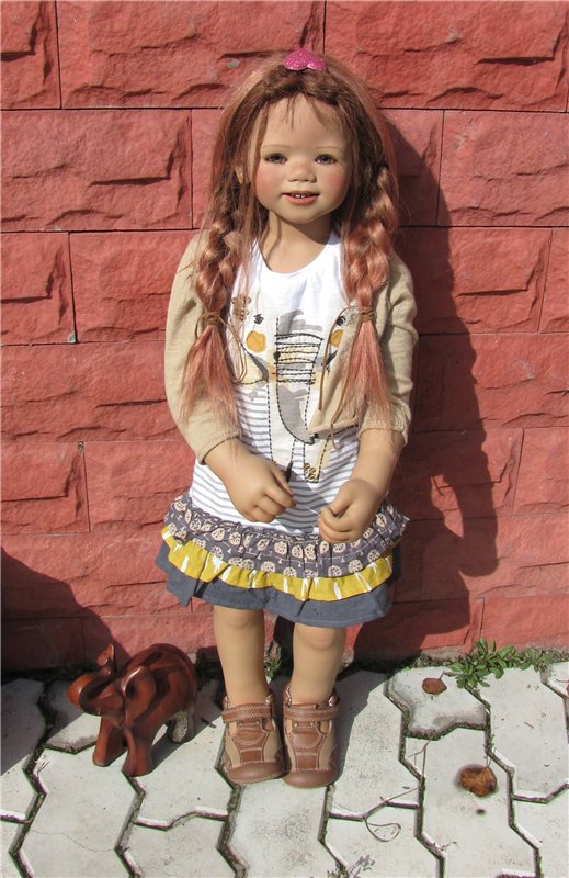 Вспоминая теплые дни. Полуденные танцы кукол Annette Himstedt