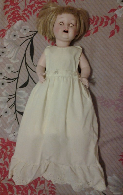 Фарфоровая кукла реплика Gallery Originals Shelburne Museum Porcelain Grete Doll (фото 8)